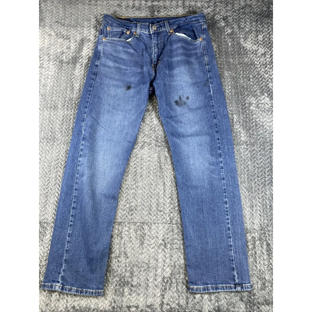 Levi's 505 Regular Fit Jeans Men's Size 32x30 Blue‎ Denim